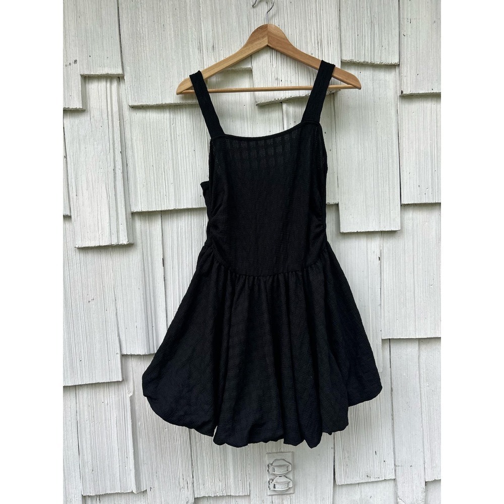 Cider Ruffle Ruched Square Neck Romper M‎ - Picture 3 of 9